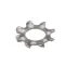 Vulcan Hart WL-014-03 Lockwasher, External, #6, Stainless Steel