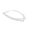 GE Appliance WR14X31072 Gasket, Fresh Food Door, White, Refrigerator