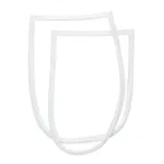 GE Appliance WR24X10298 Door Gasket, White, Side by Side Refrigerator