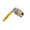 Cleveland WR51008 Ball Valve, Brass, 1'