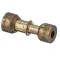 GE Appliance WR97X25268 Tubing Connector, 7MM x 5MM, Brass, Refrigerator