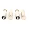 Wells WS-20563 Leg, 4", Metal, Set of 4