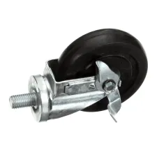Wells WS-21372 Caster, 5", Swivel, with Brake, Stud