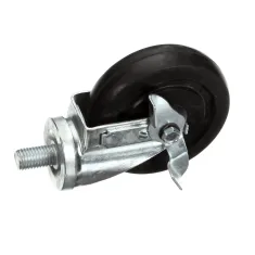 Wells WS-21372 Caster, 5", Swivel, with Brake, Stud