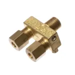 Wells WS-506632 Fitting, Pilot Adjusting, Dual, 3/16"