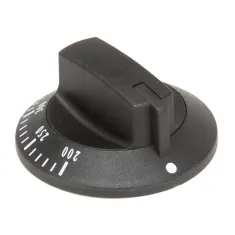 Wells WS-Z16603 Knob, Thermostat, 200-450F, Black