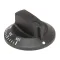 Wells WS-Z16603 Knob, Thermostat, 200-450F, Black