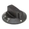 Wells WS-Z16603 Knob, Thermostat, 200-450F, Black