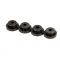 Globe X08100 Foot, Black, Rubber, Set of 4