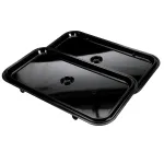 Taylor Freezers X65178 Hopper Cover Kit, Dual, Black