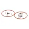 Taylor Freezers X81777 O-Ring Kit, Mix Tank
