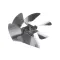 XLT Ovens XA 5200B-B15-6-625-2 FAN BLADE B15 6 WING 5/8 CCW