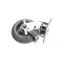 Lockwood XXCAS-62PERF-KPR-SB Swivel With Brake, 6 x 2