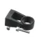 Lockwood XXHANDLEBRCKTCTR Bracket, Open Hole, w/ Screw (2), Black