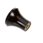 Groen Z004112 Knob with Threaded Insert, 10-32, Black