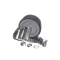 Caster, Swivel with Brake, Stem, Podium