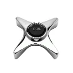 T&S Brass 000059-40 FOUR-ARM LAB HANDLE (CHROME-PLATED)