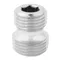 T&S 000547-25M 1/2" NPT Male x 3/4-14 UNS Male Adapter - 6/Case