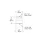 T&S 000557-25 5/8-27 UNS Female x 3/8-18 NPSM Female Adapter