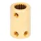 T&S 000642-20 Unplated Remote Hex Spline Coupling
