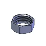 T&S Brass 000721-25 NUT, FAUCET FLANGE COUPLING - CHROME PLATED