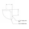 T&S 001357-40 1/2 Round Elbow Cast