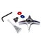 T&S 002521-45K-VR Vandal Resistant 4 Arm Faucet Handle Kit with Handle, Indexes, and Screws