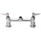 T&S 002829-40 Rigid Faucet Base with 3/8" NPT Female Outlet and Eterna Cartridges