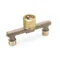 T&S 002898-40 4" Spreader Assembly with 1/2" NPT Male Connections