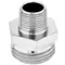 T&S 004712-25 Chrome Plated Adapter with 3/4" NPT Male Connections