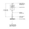 T&S 005311-40 Balancer Assembly for B-0126 and B-0129 Faucets