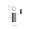T&S 006509-25 1 1/2" Short Mounting Spacer