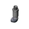T&S 007252-25 3/4" Washdown Swivel Assembly with Elbow