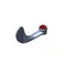 T&S 009326-41 4" Decorative Wrist Action Handle with Hot Insert