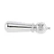 T&S 009331-41 Decorative Chrome Plated Club Handle with "Cold" Insert