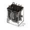 Baxter 01-1000V6-00297 Relay Dpdt 1/2 In 24V Coil