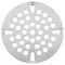 T&S 010386-45 Equivalent 3 1/2" Flat Strainer Replacement for Waste Valves with 3 1/2" Sink Openings