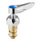 T&S 012447-25NS Cerama Cartridge with Check Valve, Left to Close Lever Handle, and Cold Index