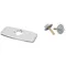 T&S 013433-40 Chrome Plated Forged Deck Plate with 4" Centers