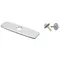 T&S 013434-40 Chrome Plated Forged Deck Plate with 8" Centers
