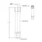 T&S 015082-40 Blue Handle Grip with 1/2" NPSM Connections