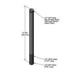 T&S Brass 015888-40 B-1210-01 GLASS FILLER PEDESTA