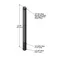 T&S 015888-40 Pedestal for B-1210-01 Glass Filler