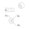 T&S 015986-45 Delrin Spacer for B-0512 Faucets