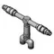 T&S 017212-40 "Y" Fitting Swivel Tee with 2 Vacuum Breakers