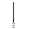 T&S 017291-40 Glass Filler Pedestal and Flange Assembly for B-1210-16 Faucets