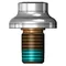 T&S 017913-40 Flange and Shank Assembly with B-2500 Center