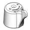 T&S 018249-45 Polished Chrome Handle for ChekPoint EC-SMT Mixing Valve