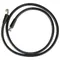 T&S 018327-45 72" Black Combi Oven Reel Hose