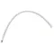 T&S 018544-45 19" Flexible Stainless Steel Supply Hose with 3/8" Compression Swivel Inlets and Check Valve Adapters